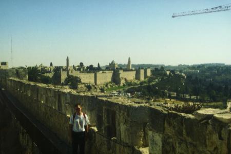 Spaziergang auf der Stadtmauer