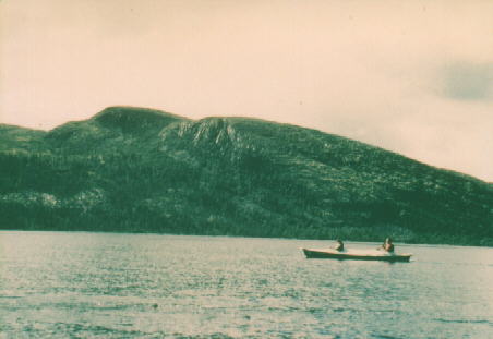 Kanu fahren auf dem Femundsee