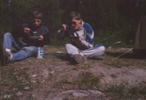 Fr�hst�ck bei Vilhelmina