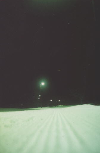 Die beleuchtete Nachtloipe