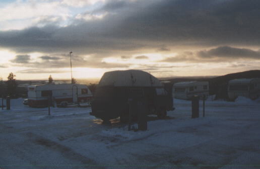 Abendstimmung am Idre Fj�ll;